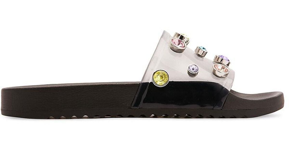 Sophia webster dina embellished slides sale