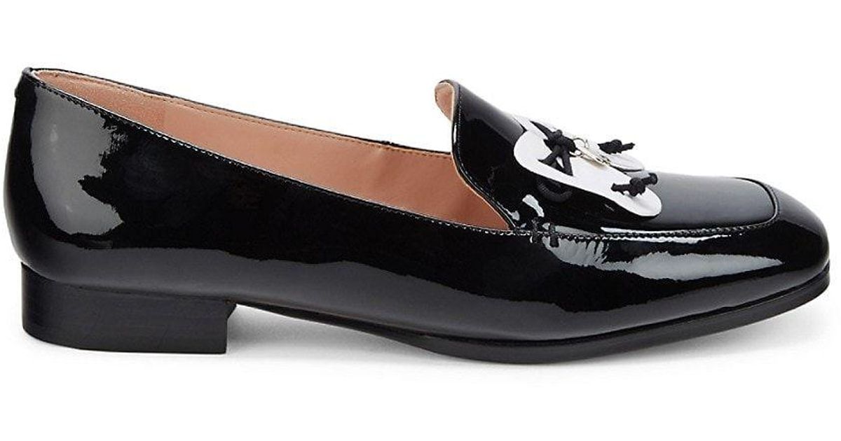 kate spade black loafers