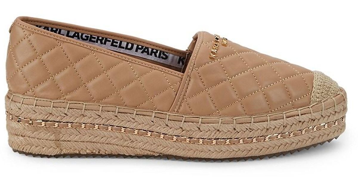lagerfeld espadrilles