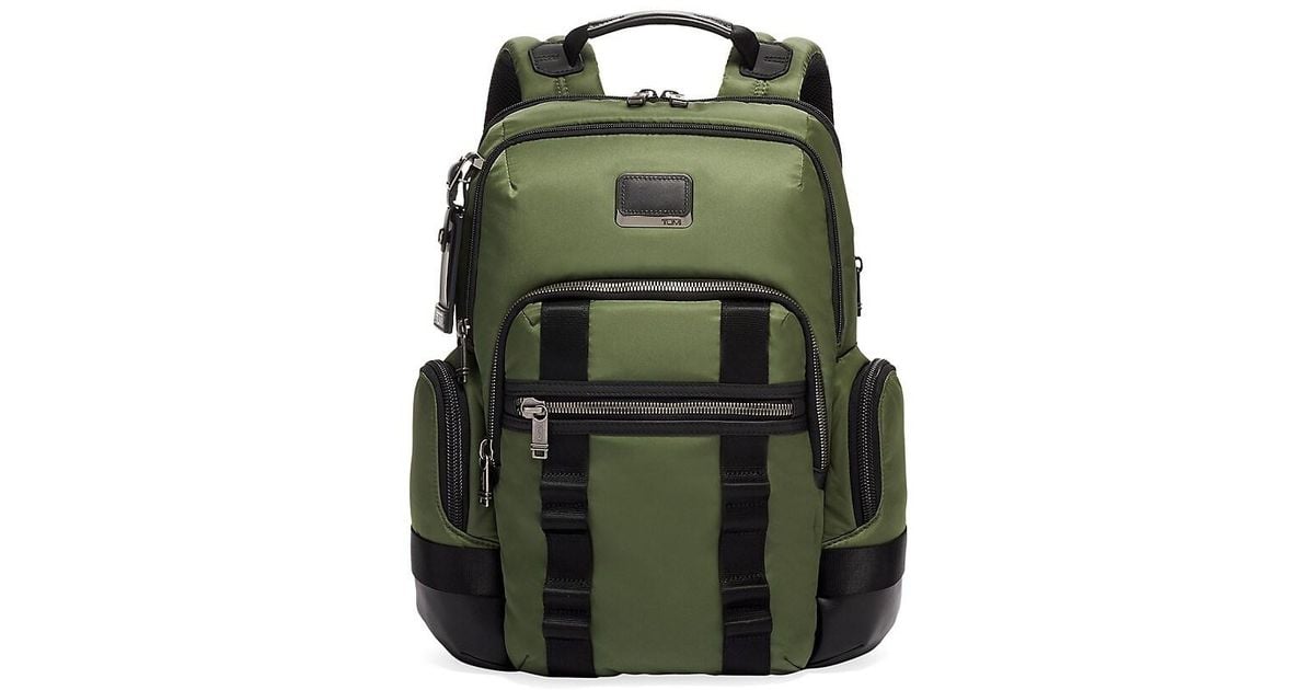 TUMI NORMAN BACKPACK （FOREST） Tumi Men's Norman Nylon Backpack In Forest Green 130518-1338