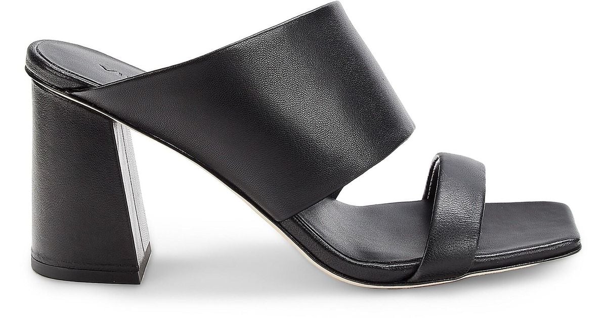 vince block heel sandals