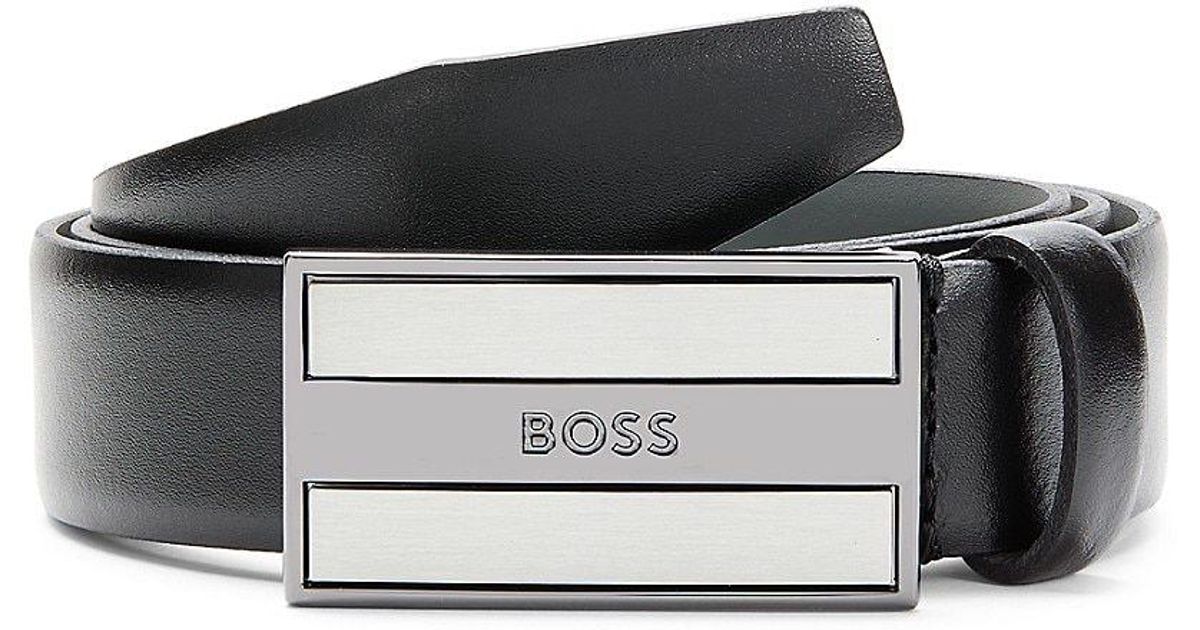 hugo boss plaque belt