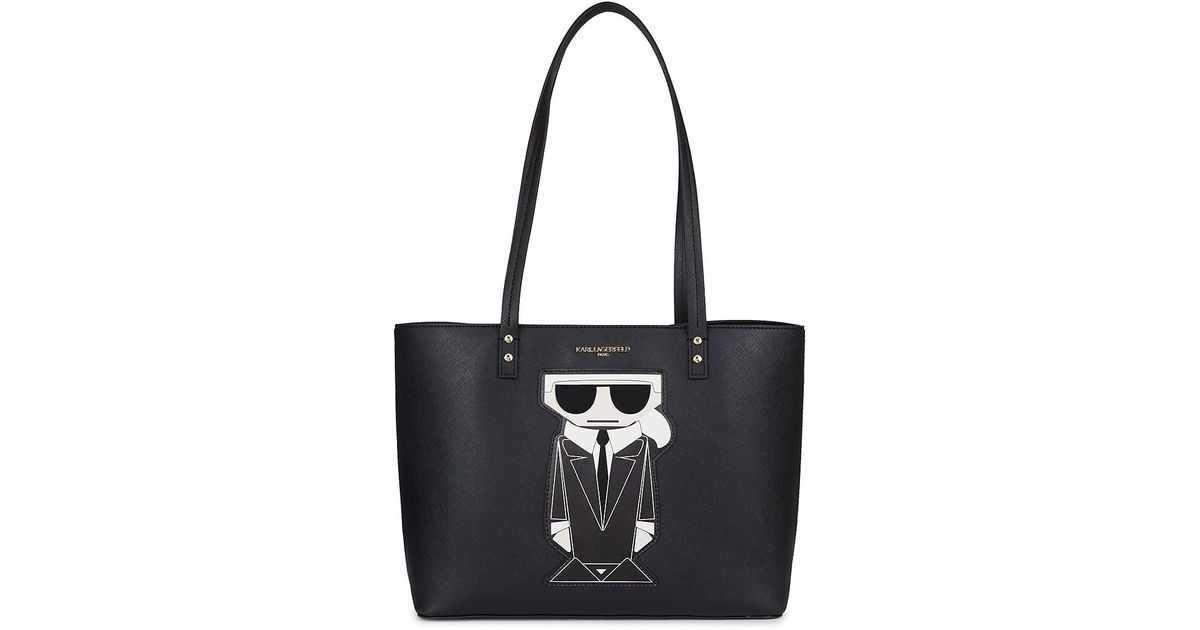Karl Lagerfeld Maybelle Tote in Black Lyst