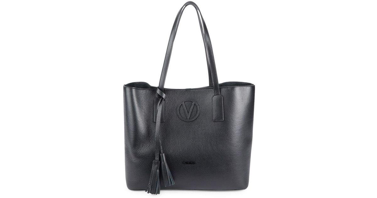 valentino soho leather tote