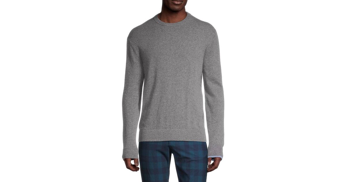 Greyson Tomahawk Cashmere Sweater in Gray for Men Lyst