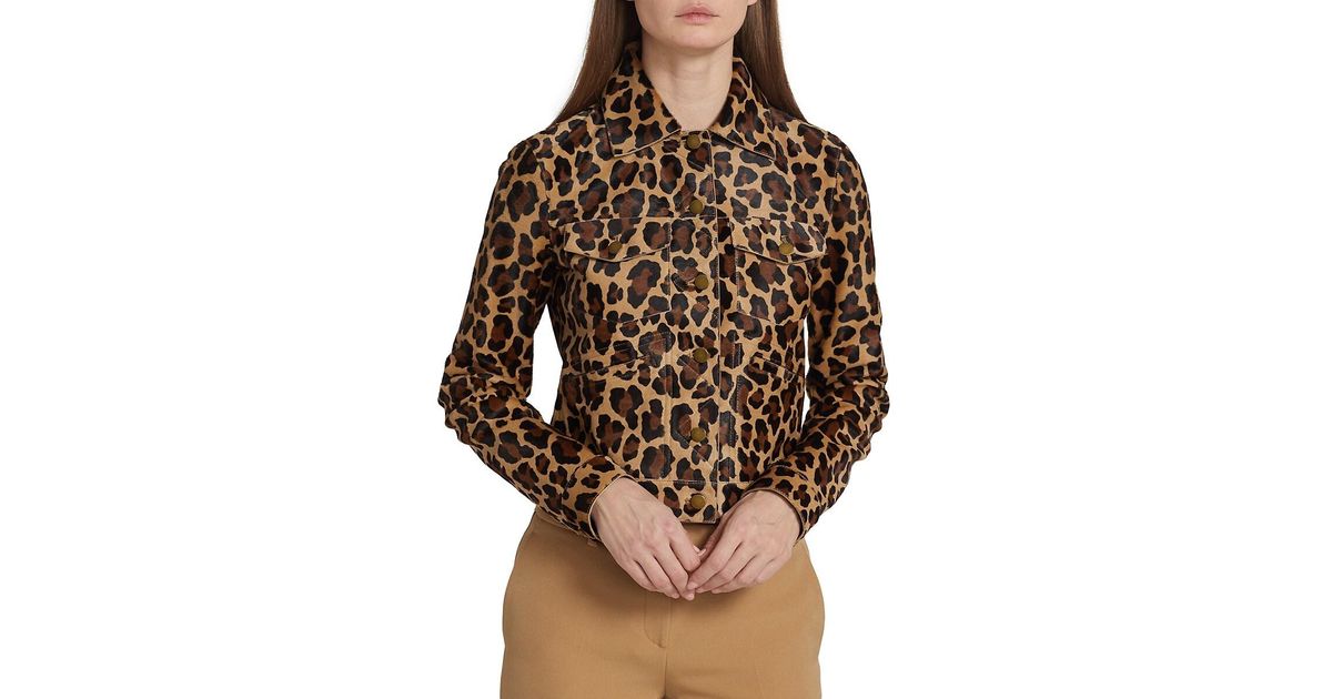 Michael Kors Women's Cheetah Print Pull On Pants Sizes Brown