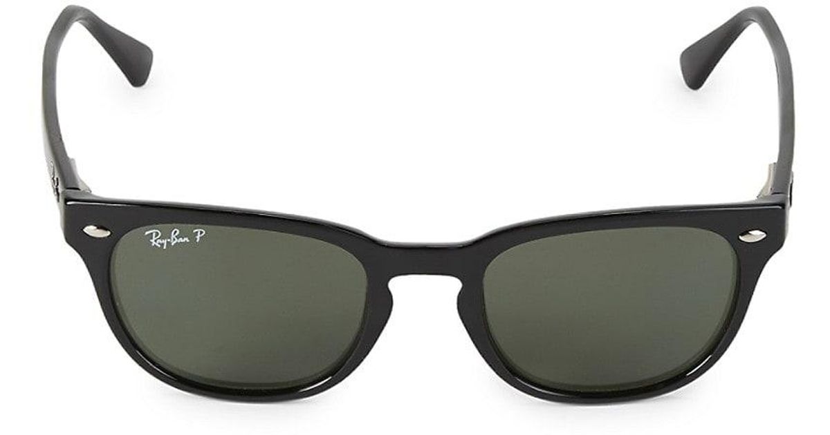 Ray Ban 49mm Polarized Sunglasses in Black Lyst