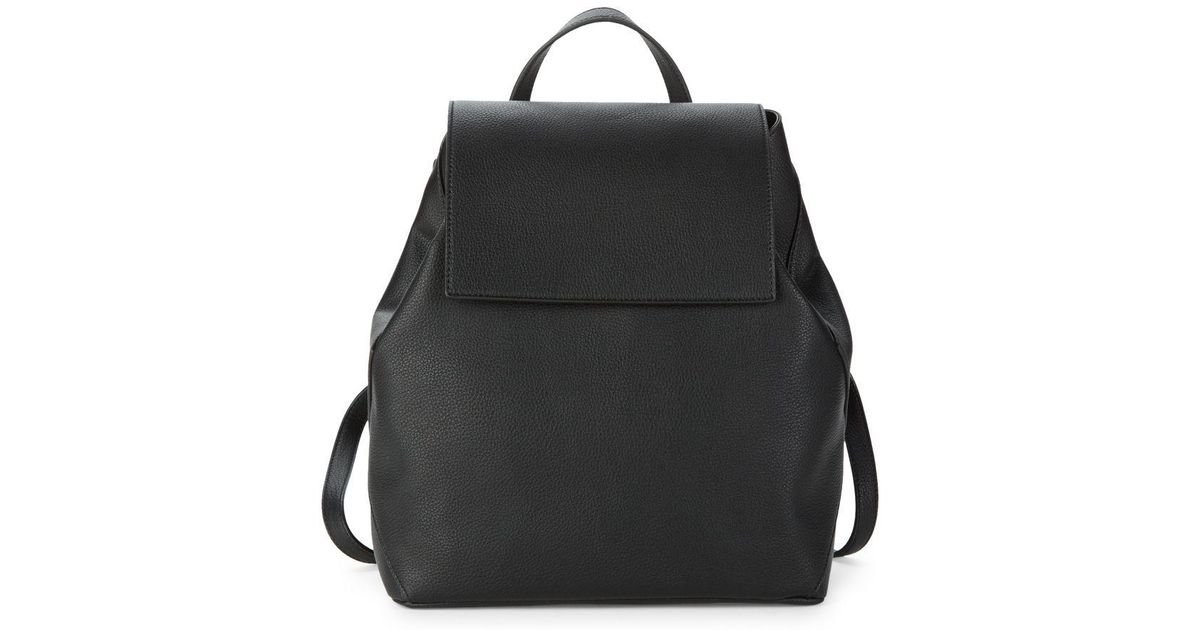 french connection leather backpack