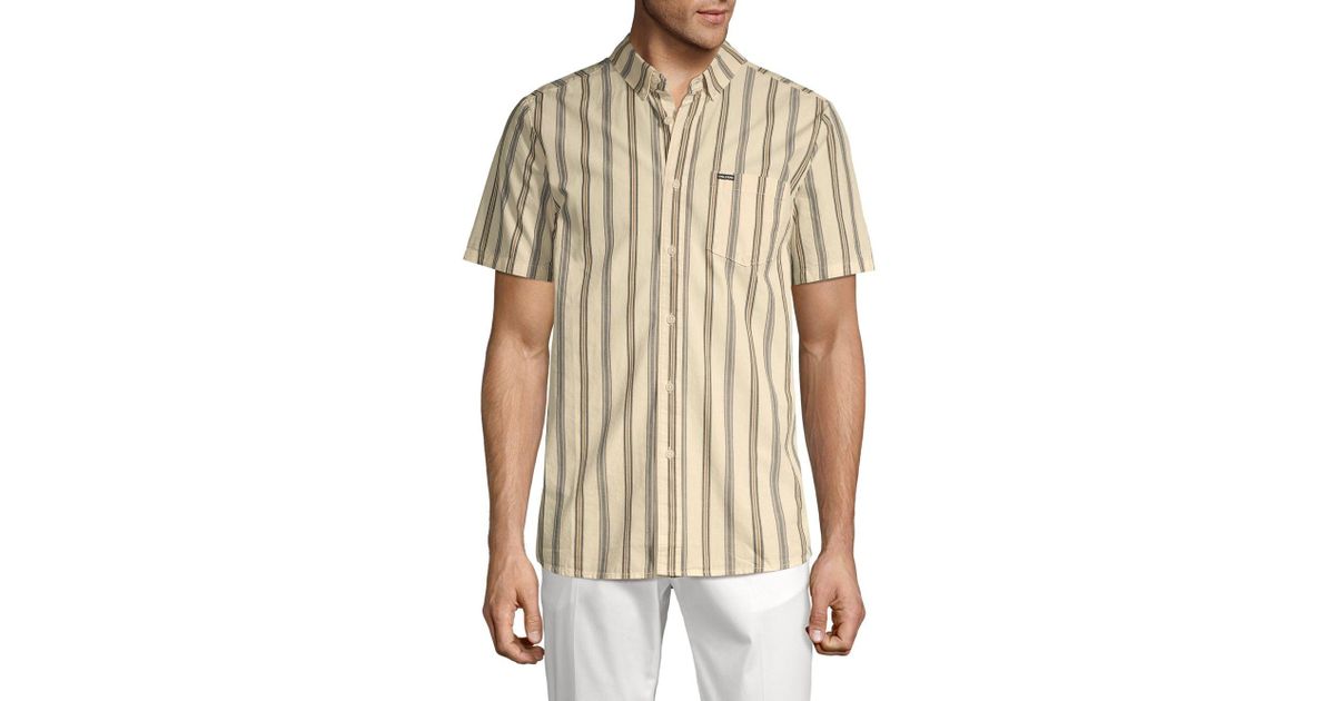 volcom striped shirt