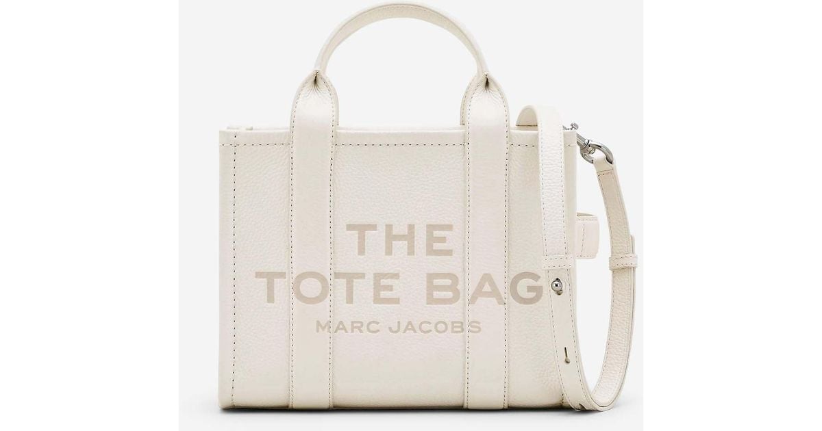 Marc Jacobs Mini Tote Bag Crossbody Bag in White | Lyst
