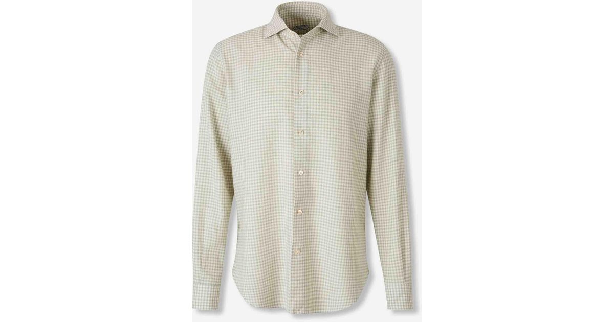 Vincenzo Di Ruggiero Dress Shirt in White for Men | Lyst UK