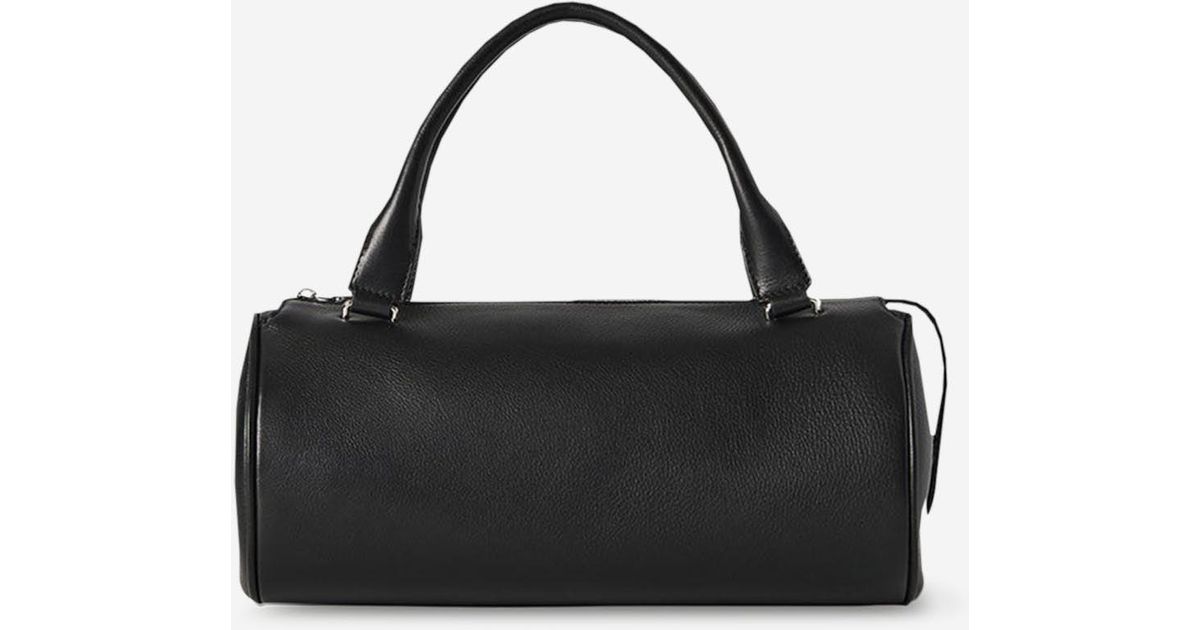 The Row Edith Leather Handbag in Black | Lyst
