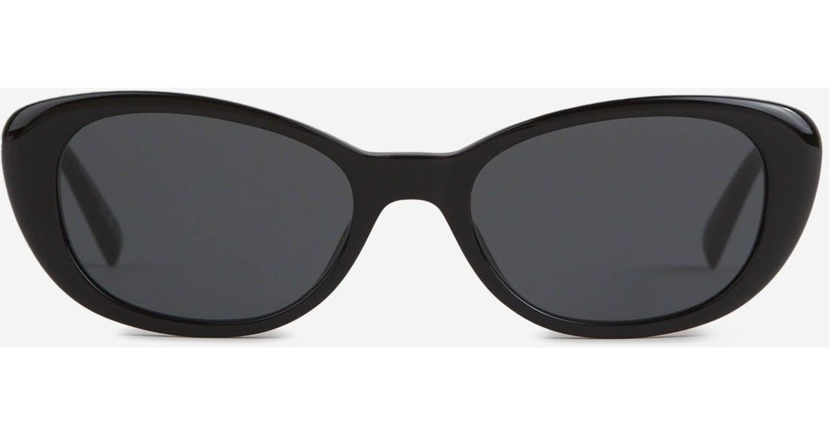 Cat Eye Square Sunglasses Black - Saint Laurent main image 1