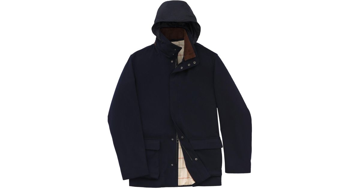 Loro Piana Winter Voyager Cashmere Storm Jacket in Dark Blue (Blue) for ...