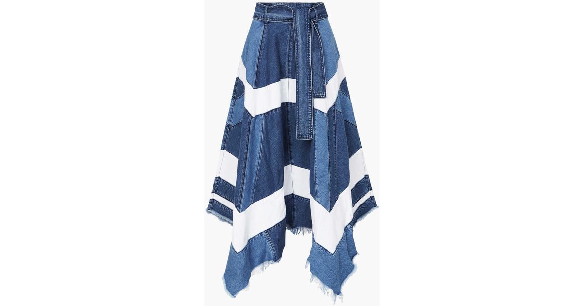 sass and bide denim skirt
