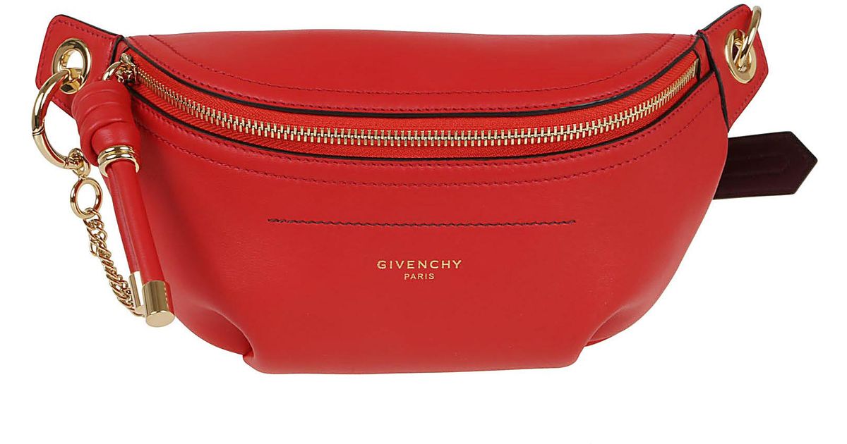 Givenchy Whip Belt Bag Mini in Red - Lyst