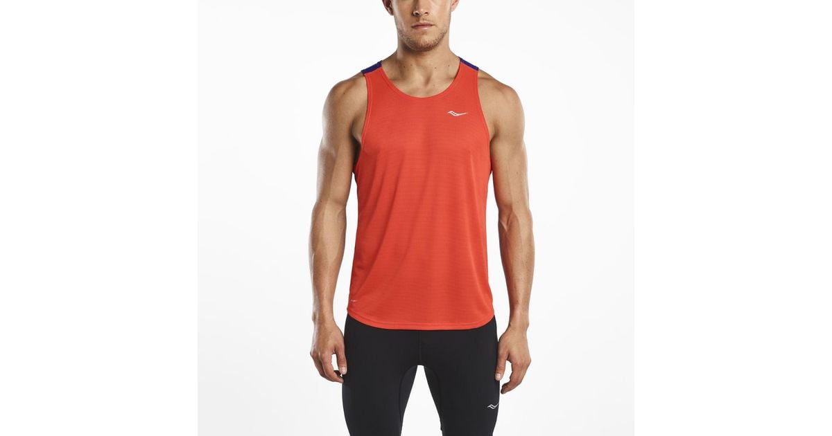 Saucony Synthetic Hydralite Singlet for Men | Lyst