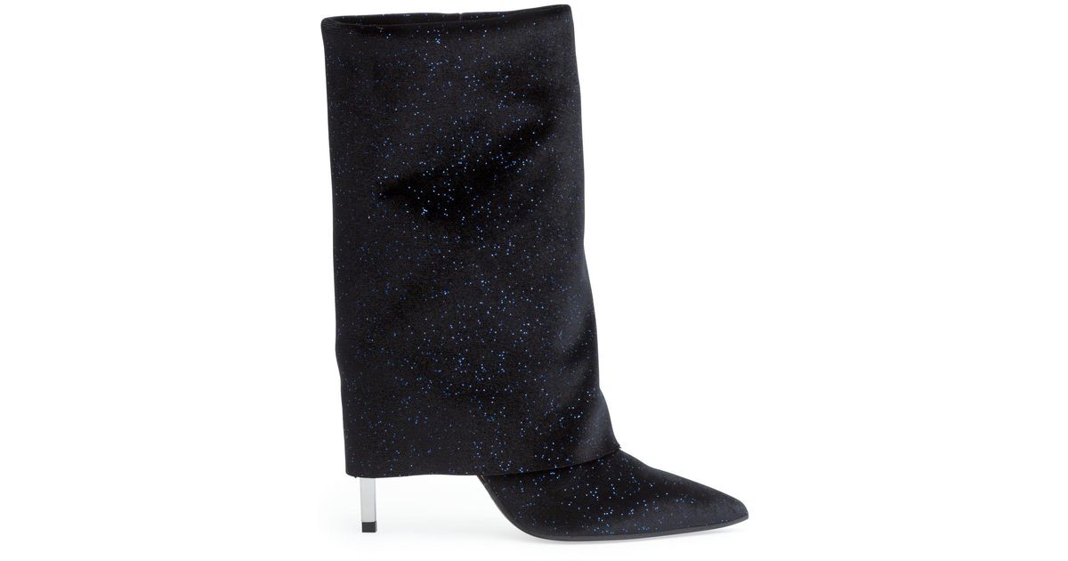 balmain glitter boots