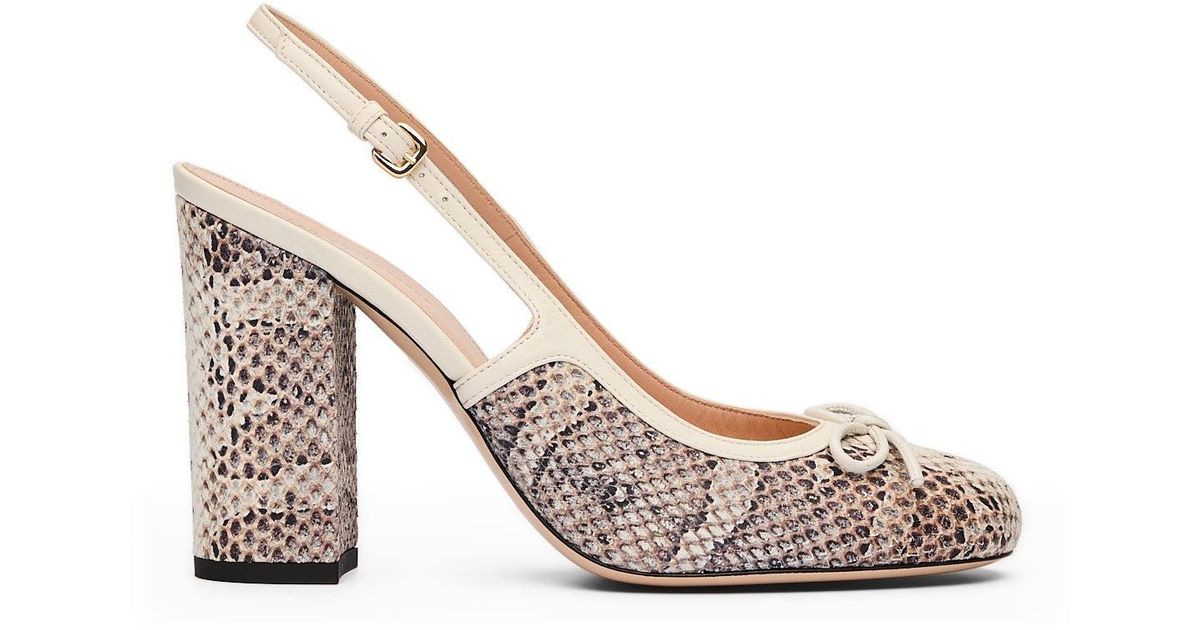 Scanlan Theodore Ballerina Slingback 9.5 in White | Lyst