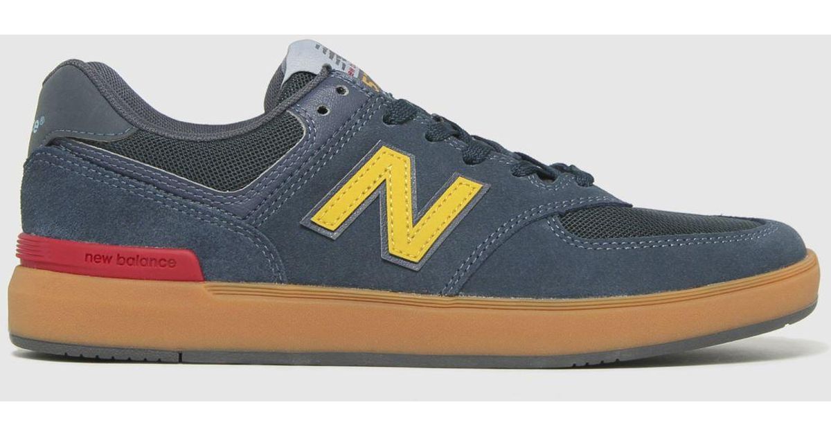 New Balance Suede Navy All Coasts 574 