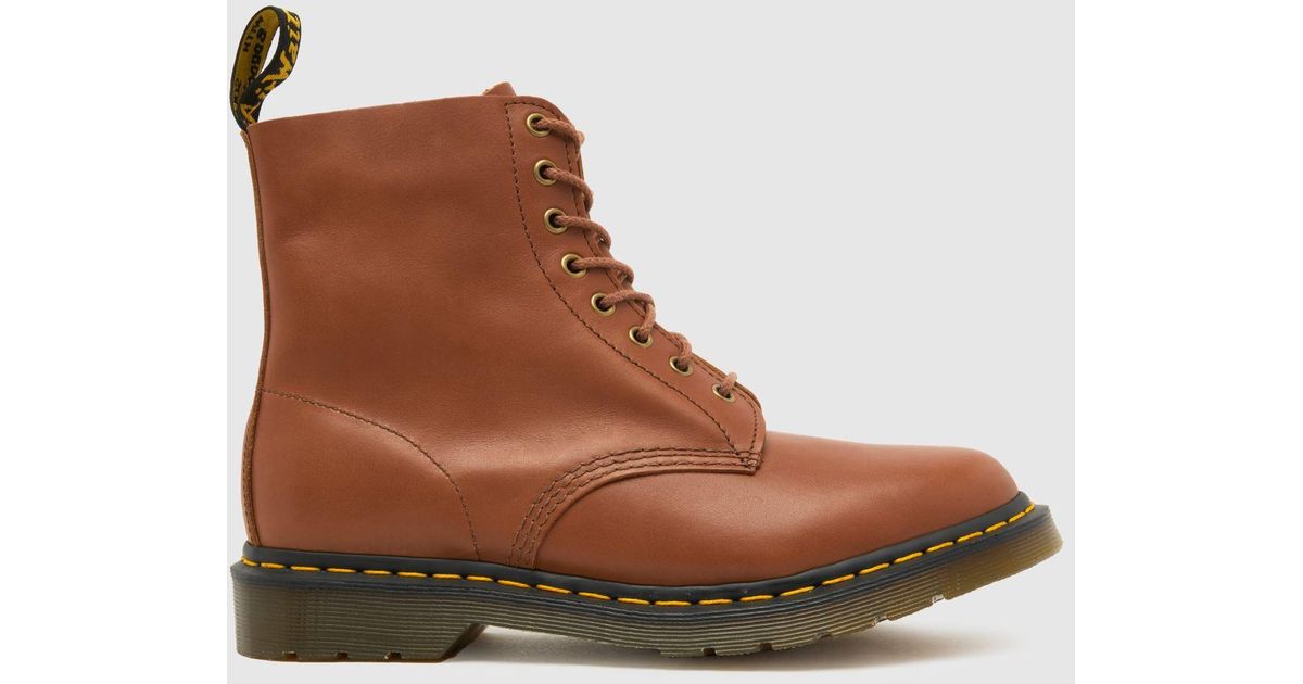 Martens 1460 Pascal Carrara Boots in Brown for Men Lyst UK