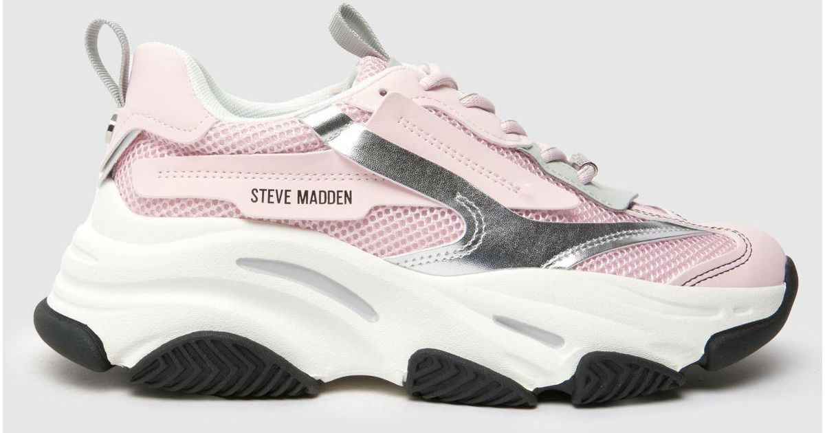 Steve Madden Possession Trainers In in Pink Lyst UK