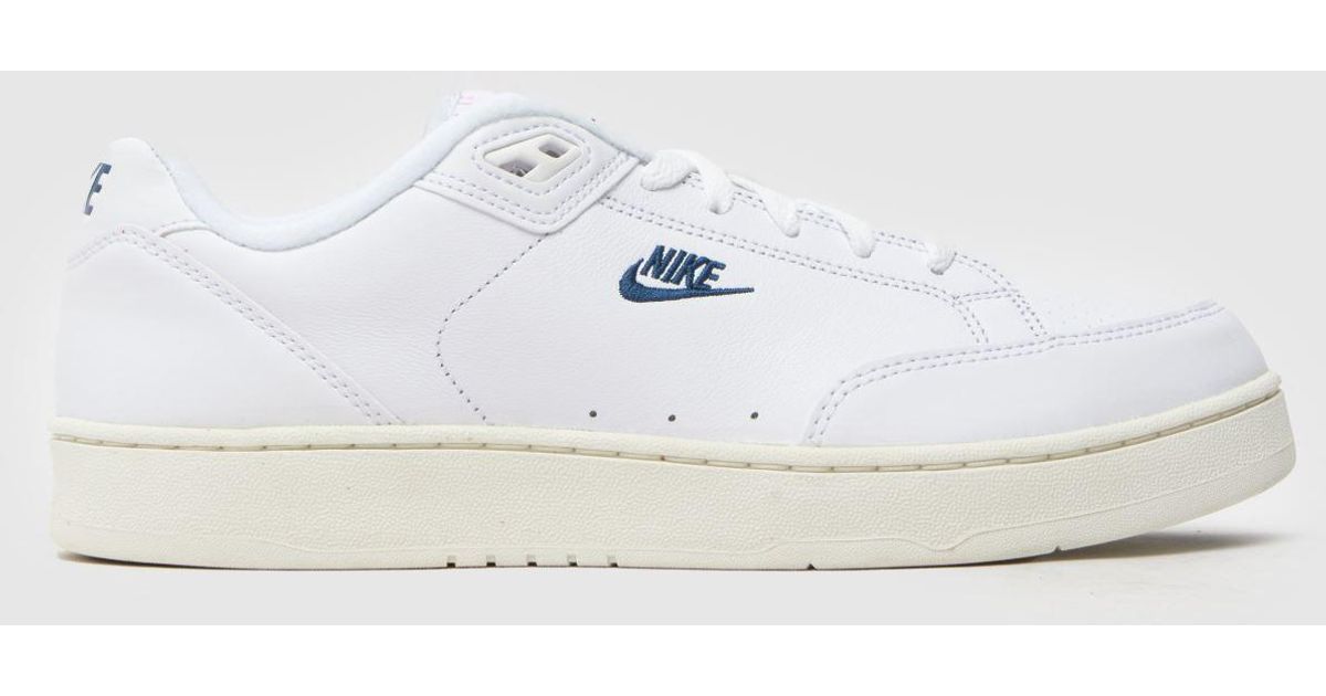 nike white grandstand ii trainers