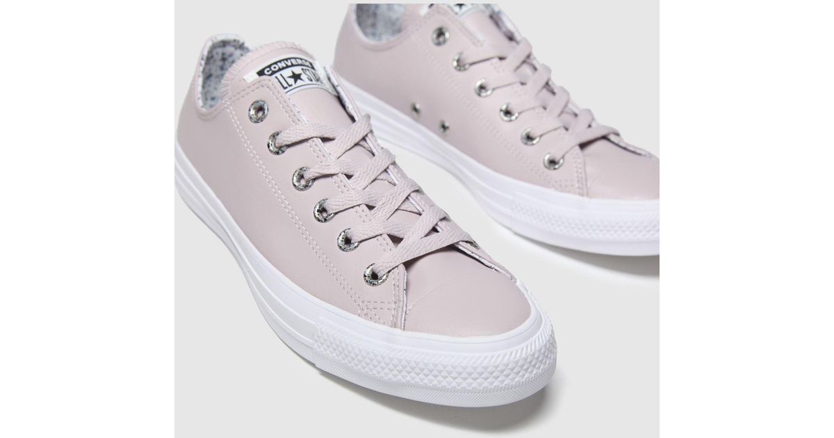 women's converse precious metal ox sneakers