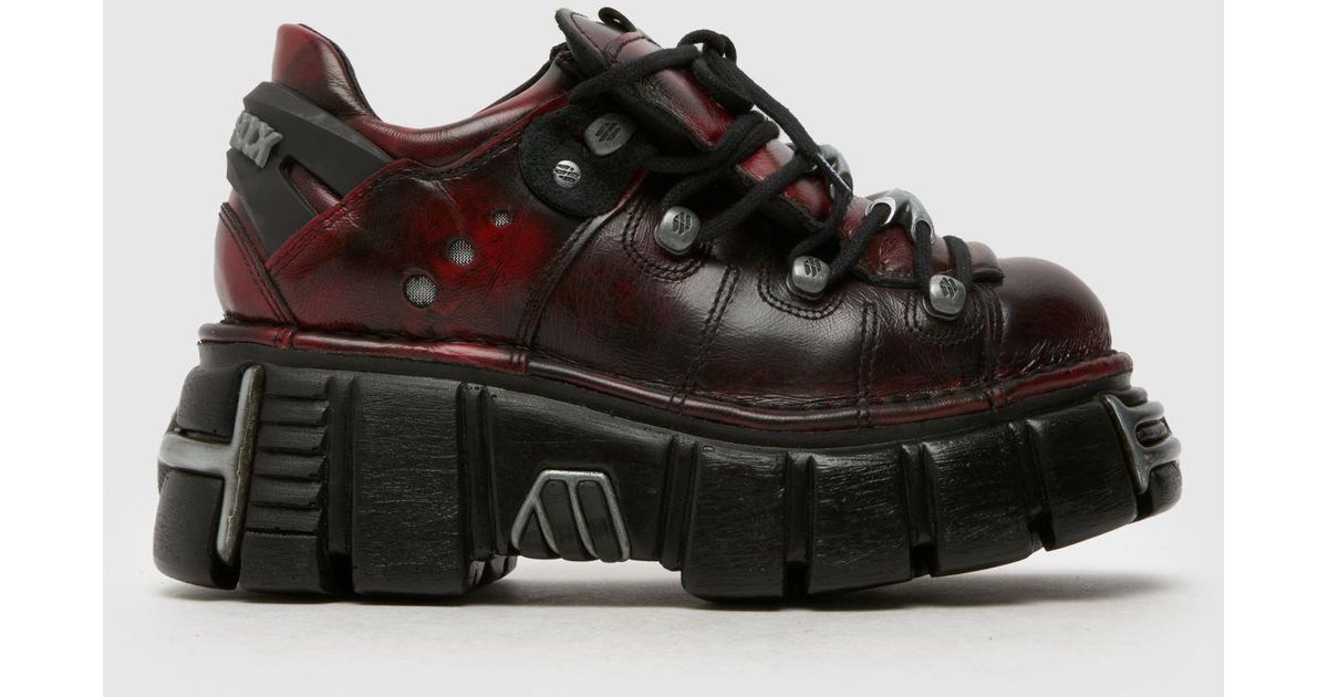 New Rocks Low New Rock Classic Low Trainers In in Black | Lyst UK