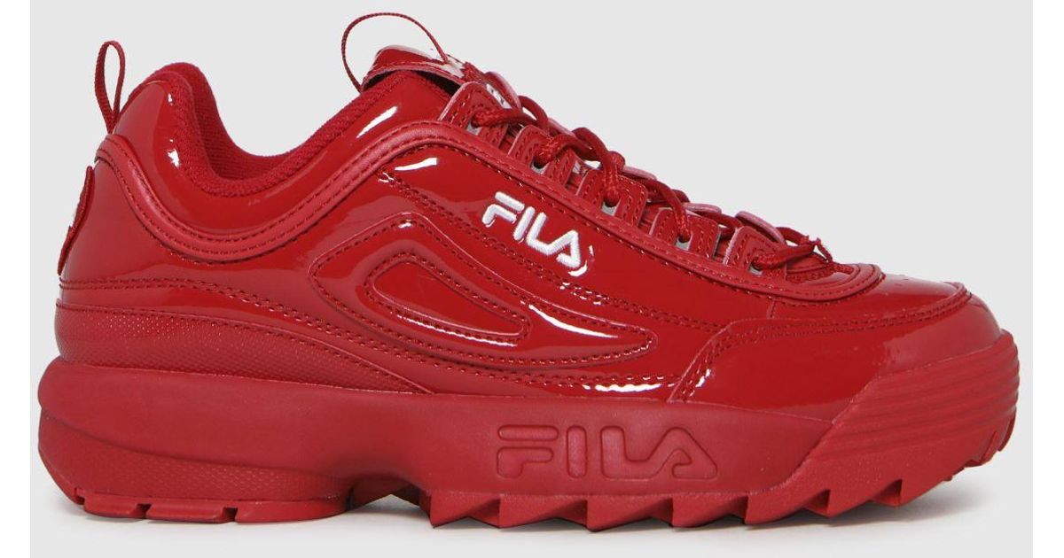 Fila deals red disruptor