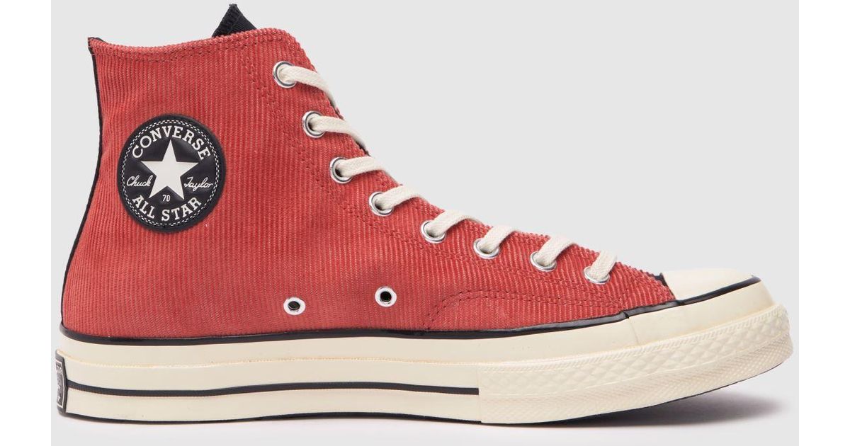 red mens converse