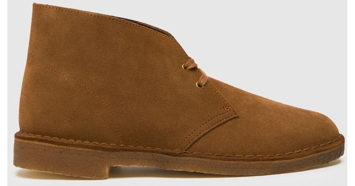 Clarks Suede Desert Boots in Tan (Natural) for Men Lyst UK