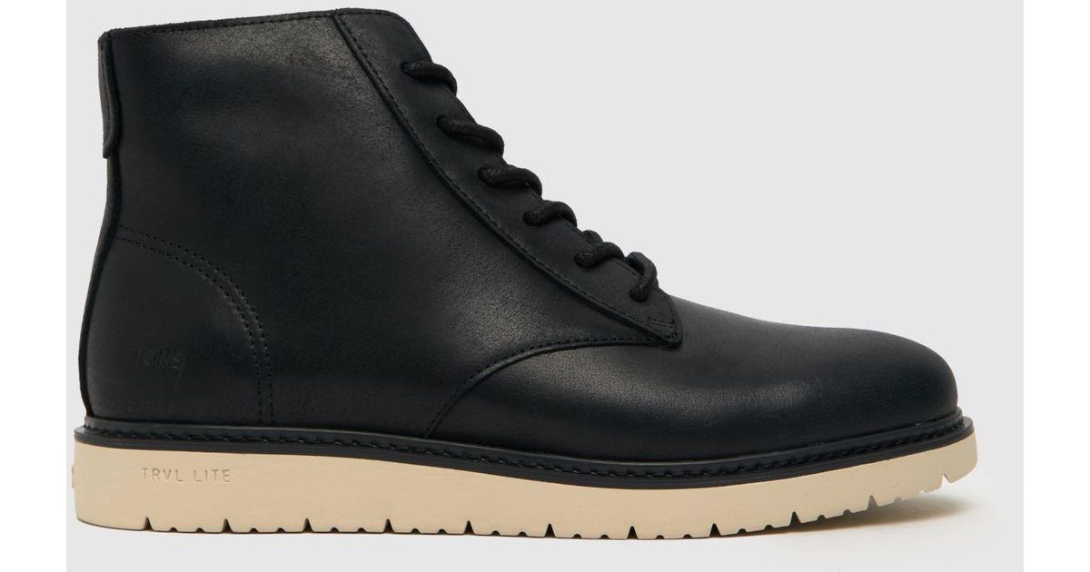 TOMS Navi Trvl Lite Ranger Boots in Black for Men Lyst UK