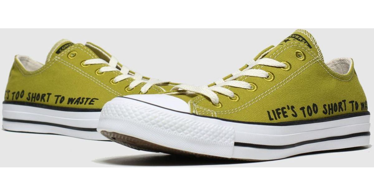 converse all star dark green