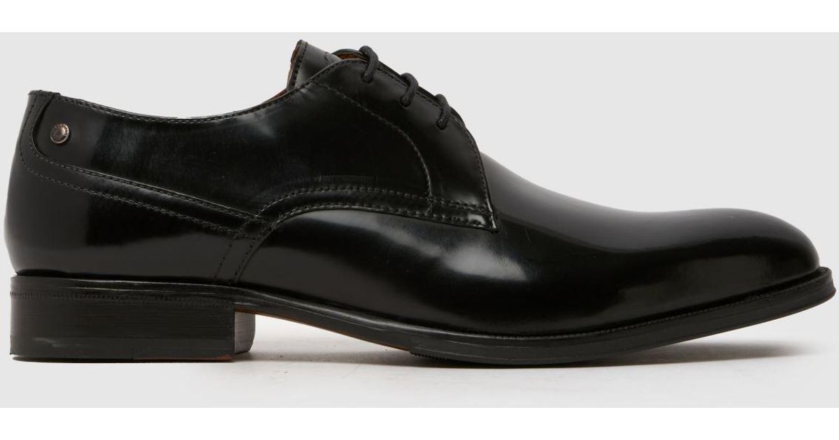 Hibase Shoes Base London Edison Hi Shine Shoes in Black for Men | Lyst UK