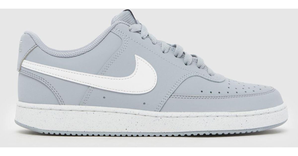 Nike Court Vision Low Grey / White