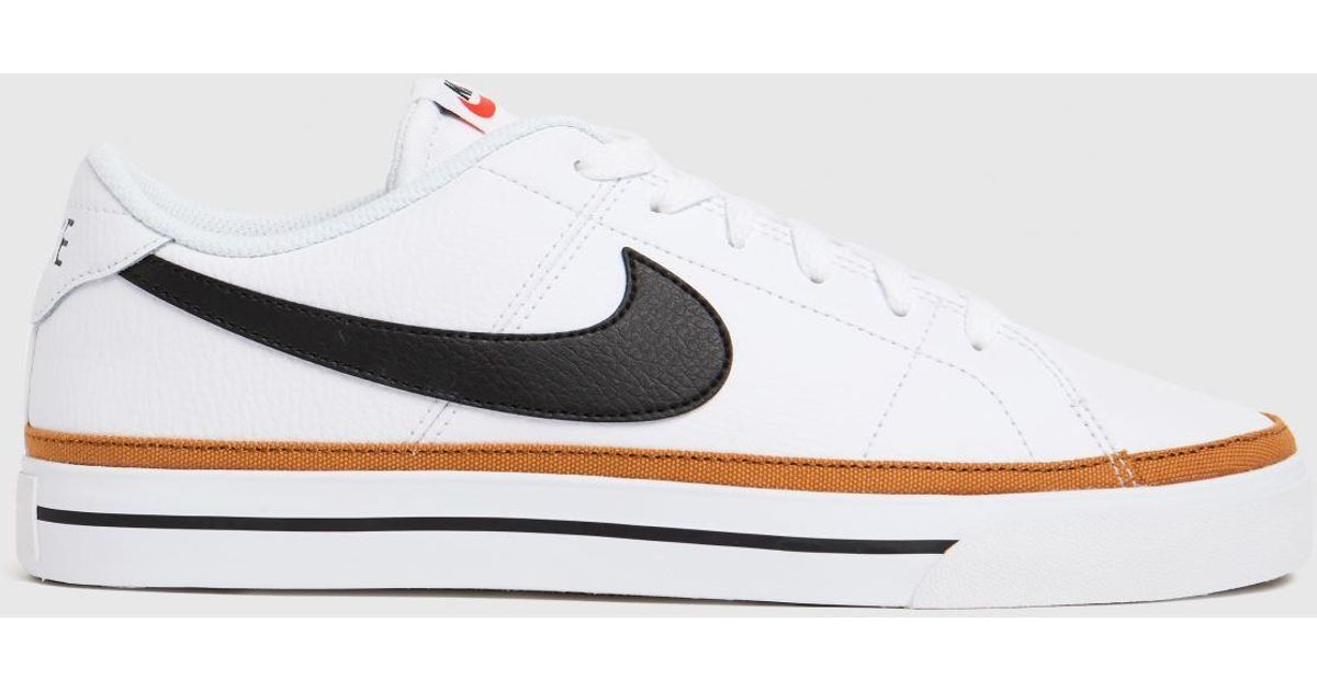 Nike White Brown Court Legacy Trainers for Men Lyst UK Nike White Brown Court Legacy Trainers for Men Lyst UK