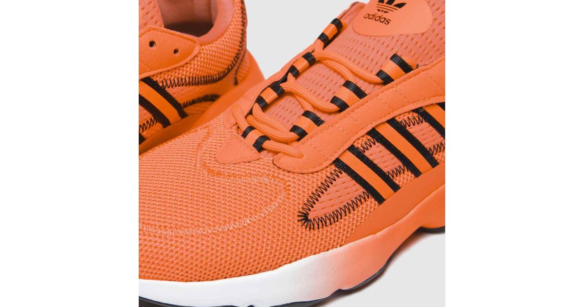 adidas orange haiwee trainers