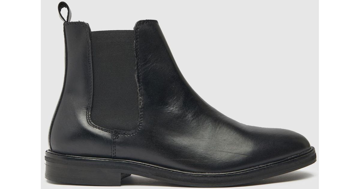 Schuh Wide Fit Dante Chelsea Boots in Black | Lyst UK