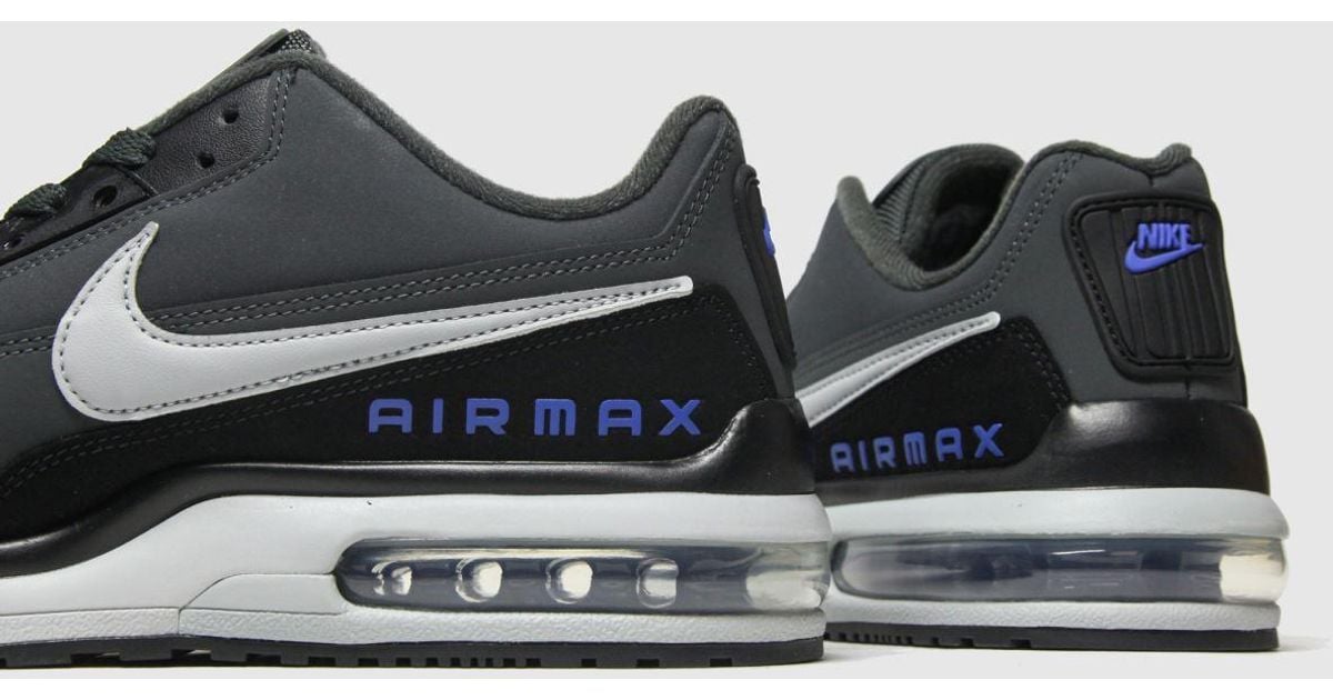 grey air max ltd 3 trainers