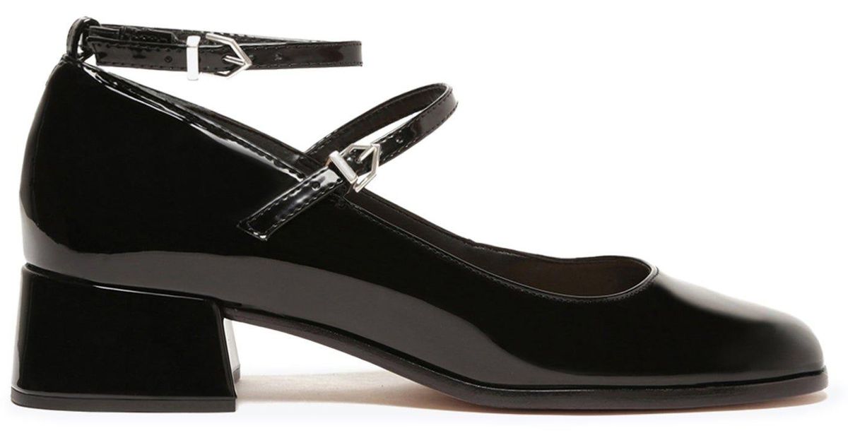 SCHUTZ SHOES Dorothy Patent Leather Pump in Black | Lyst