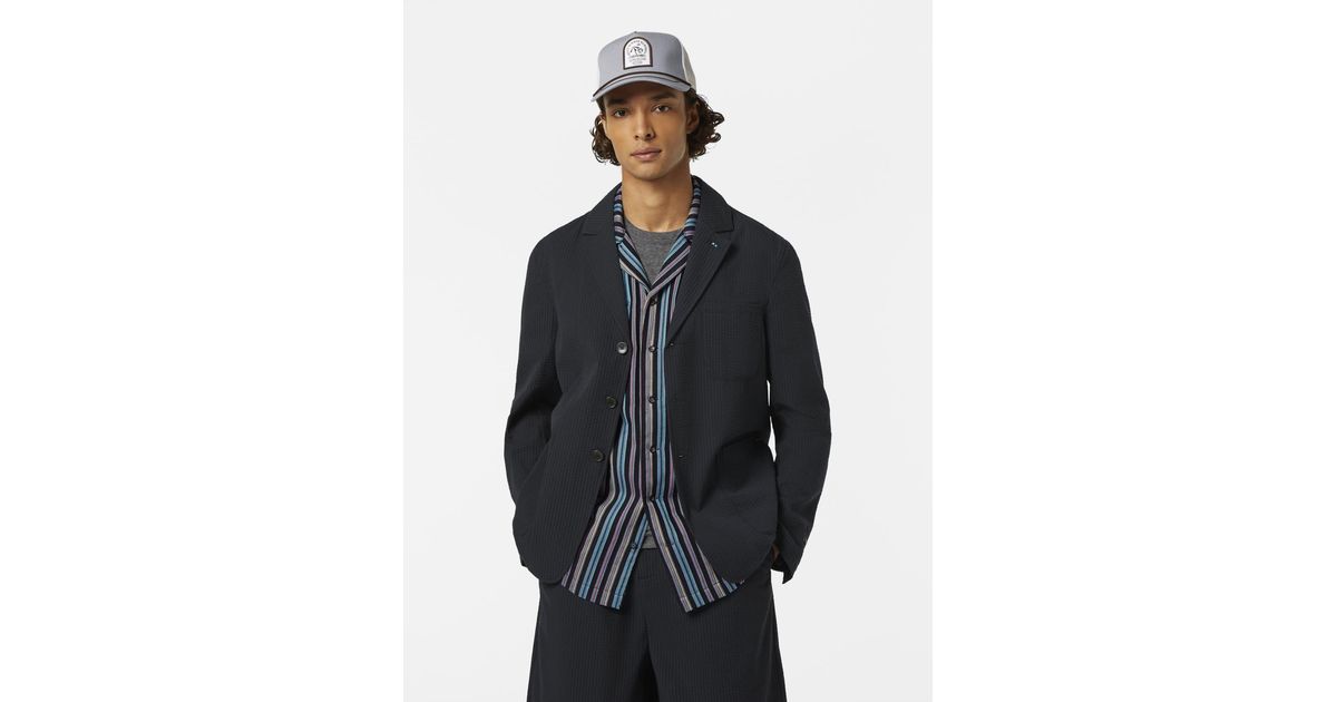Clarke Solid Seersucker Unconstructed Blazer main image 1