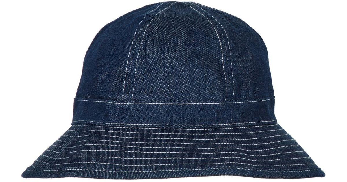 jean bucket hat
