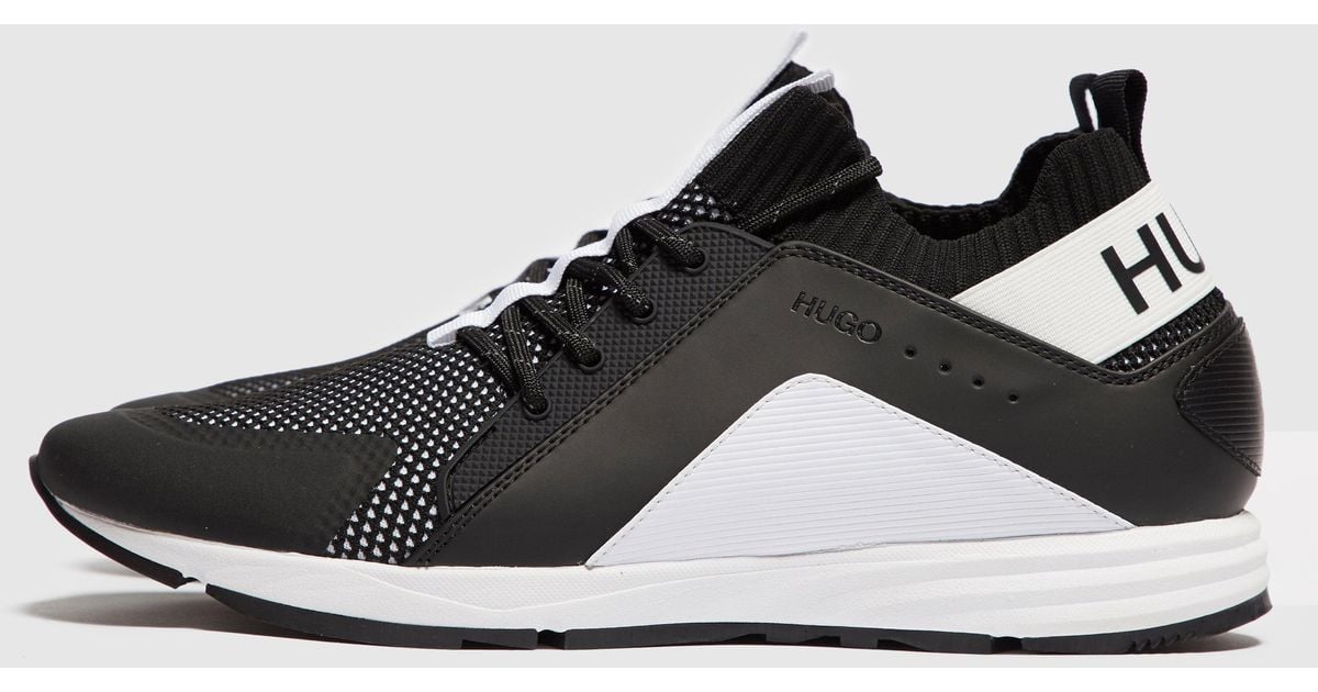 hugo hybrid mesh knit