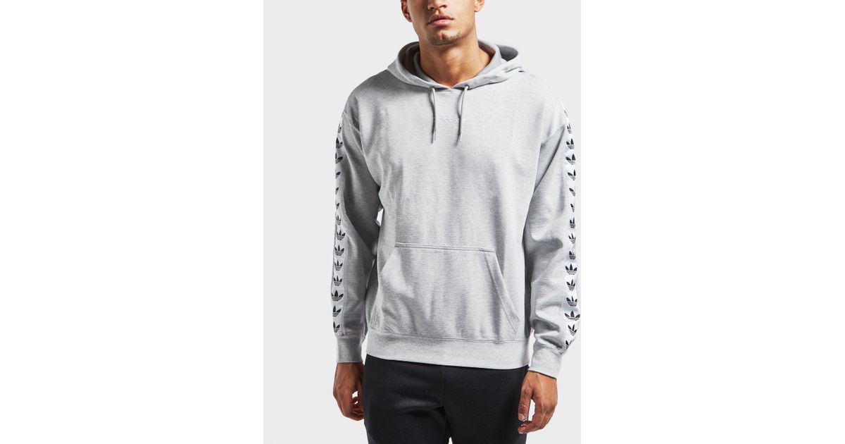 adidas originals tape fleece overhead hoodie