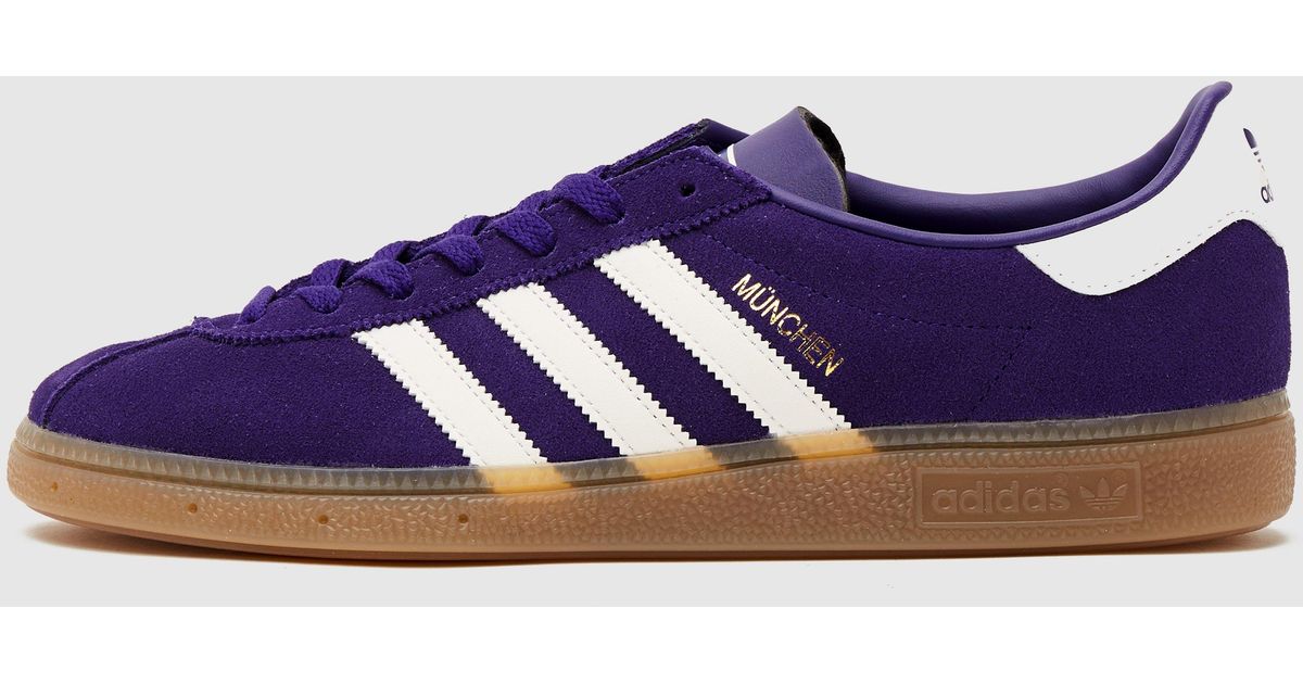 adidas munchen purple and yellow