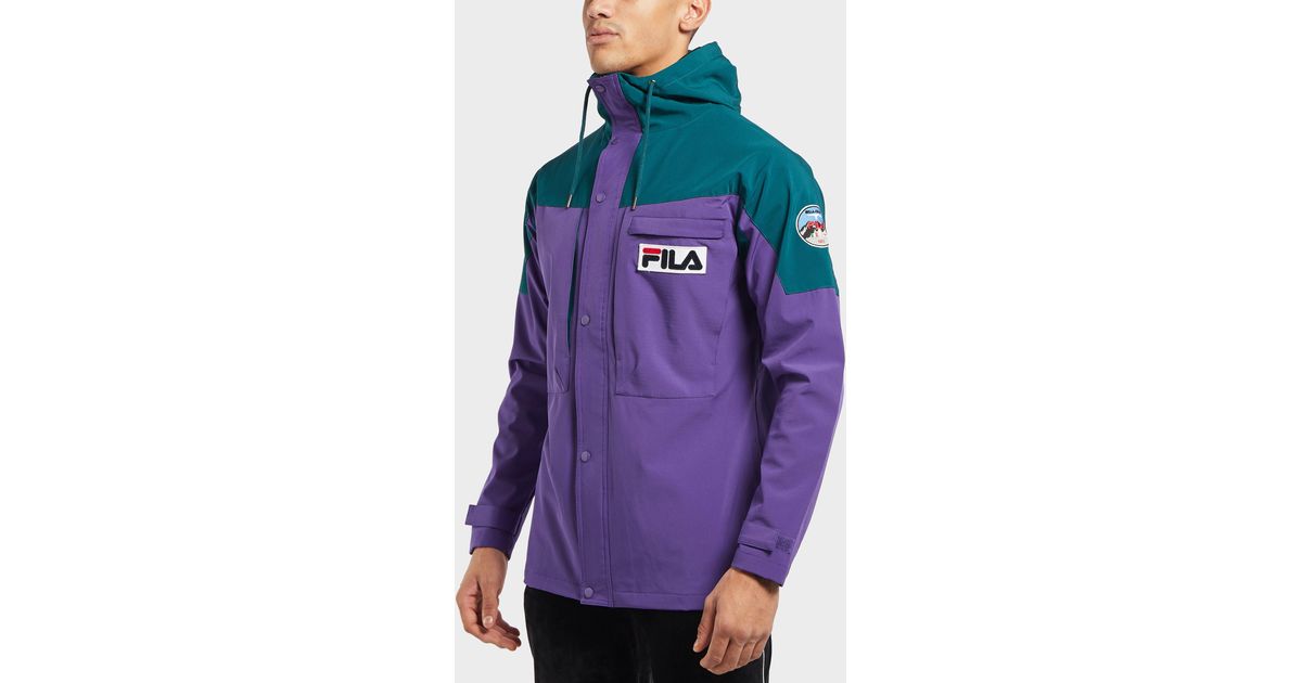 Fila Chetif Jacket in Purple for Men | Lyst