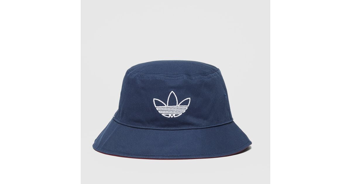adidas Originals Cotton Sprt Bucket Hat in Red for Men Lyst