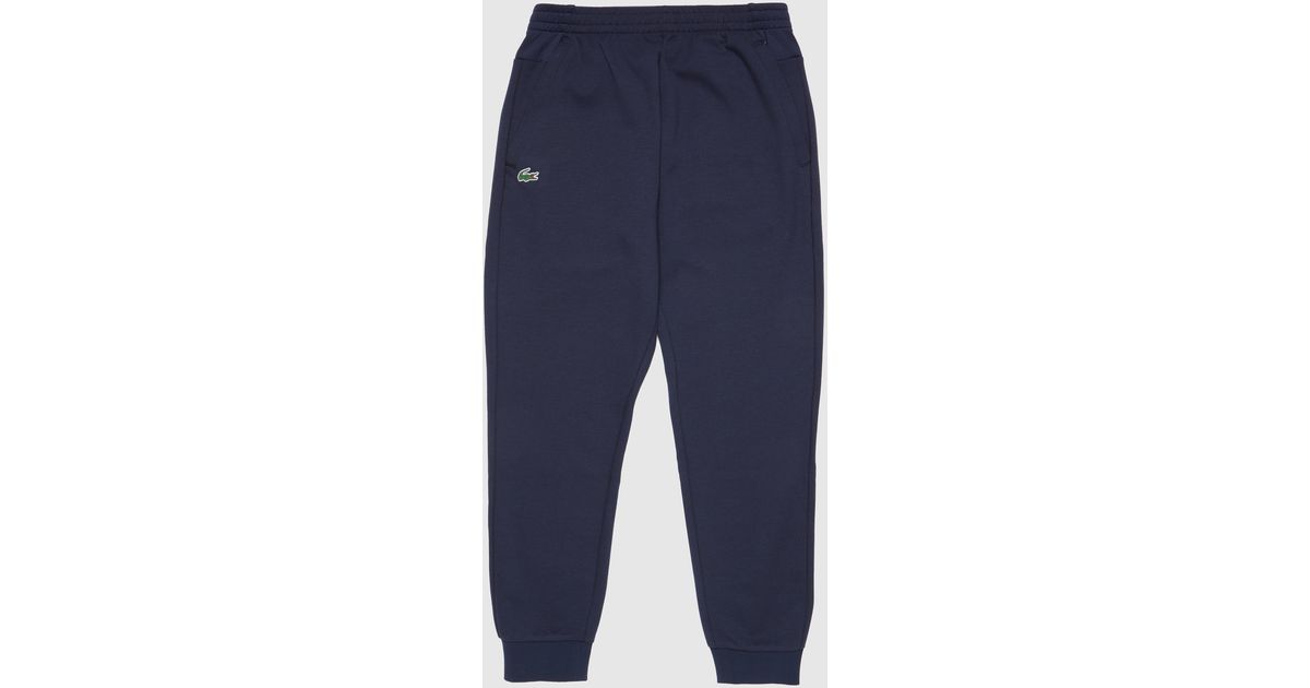 Lacoste Premium Fleece Joggers in Blue 
