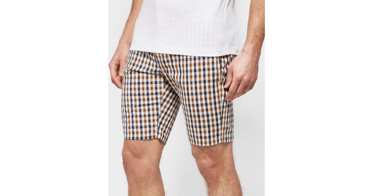 aquascutum shorts sale